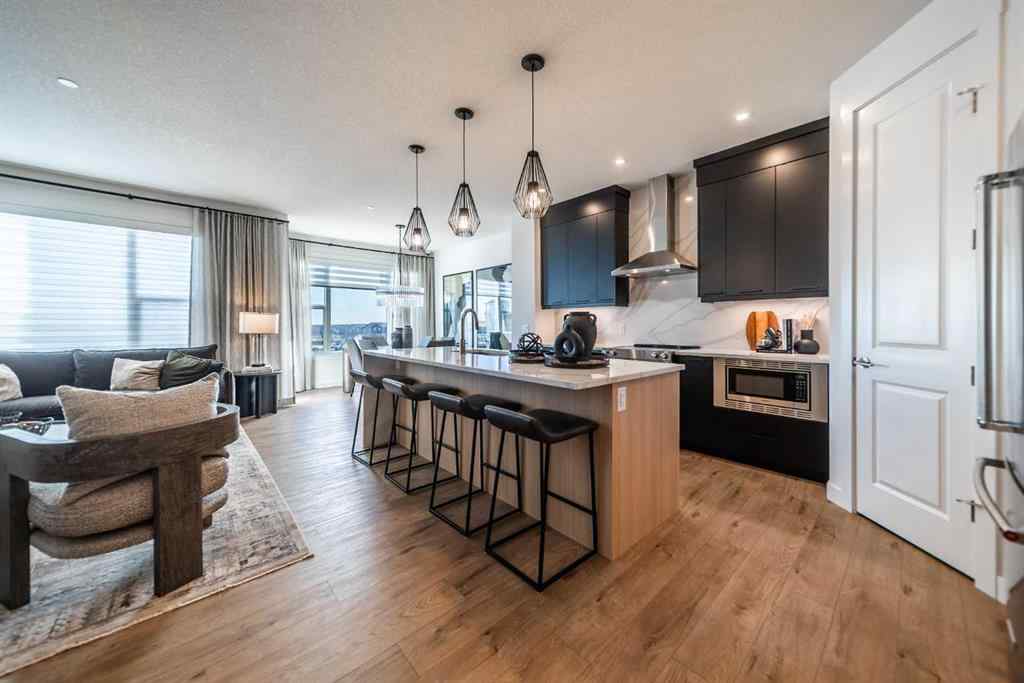 MLS® A2254542 - 203 Lucas Common NW in Livingston Calgary, Residential