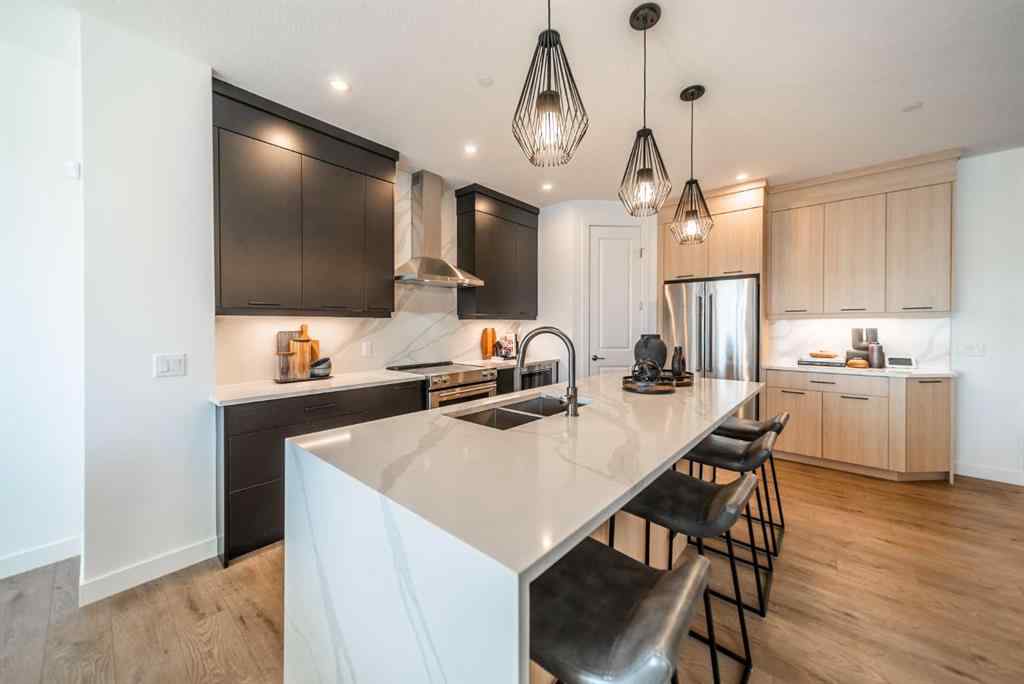 MLS® A2254542 - 203 Lucas Common NW in Livingston Calgary, Residential