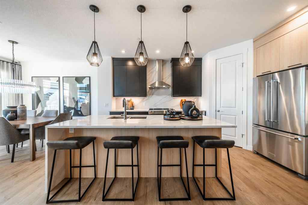 MLS® A2254542 - 203 Lucas Common NW in Livingston Calgary, Residential
