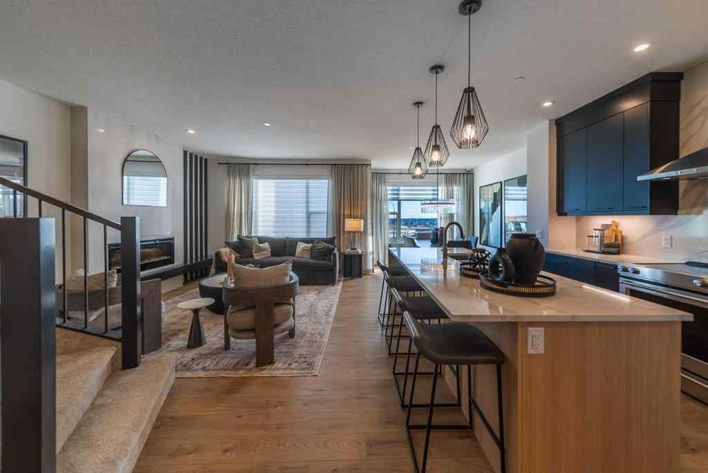 MLS® A2254542 - 203 Lucas Common NW in Livingston Calgary, Residential