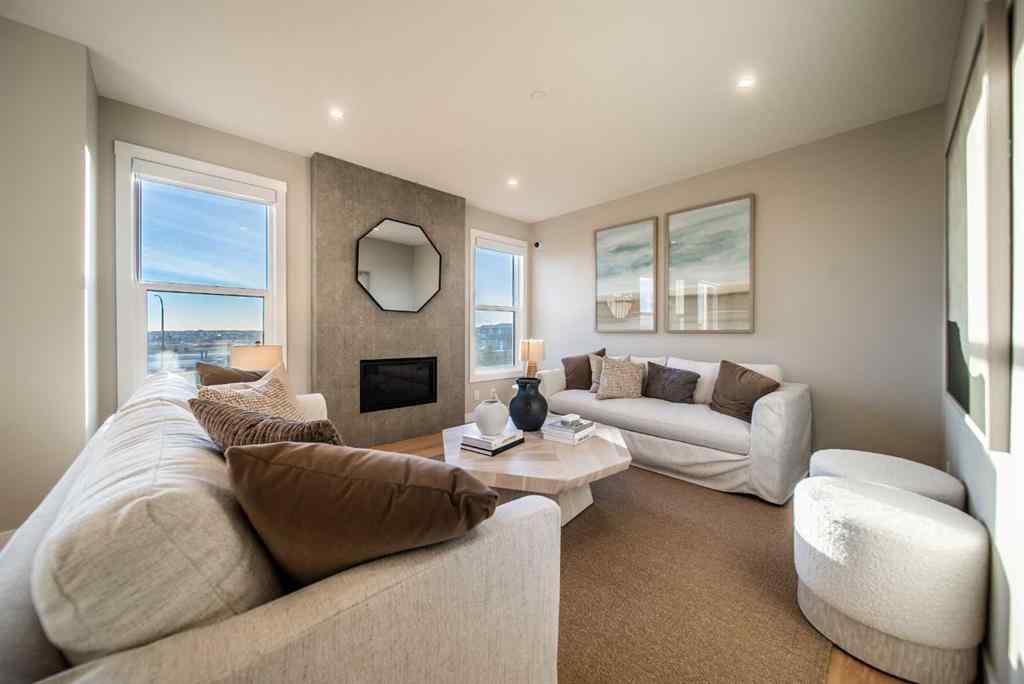 MLS® A2254552 - 207 Lucas Common NW in Livingston Calgary, Residential