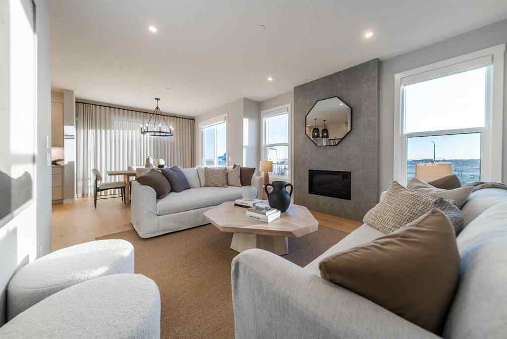 MLS® A2254552 - 207 Lucas Common NW in Livingston Calgary, Residential
