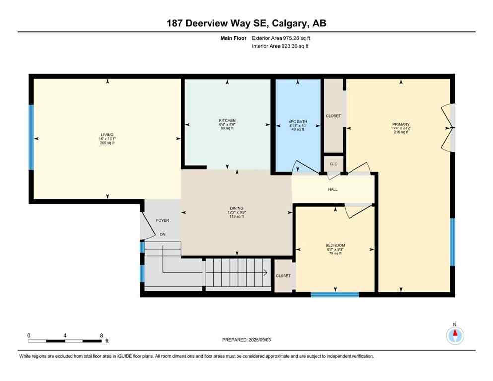 MLS® A2254653 - 187 Deerview Way SE in Deer Ridge Calgary, Residential