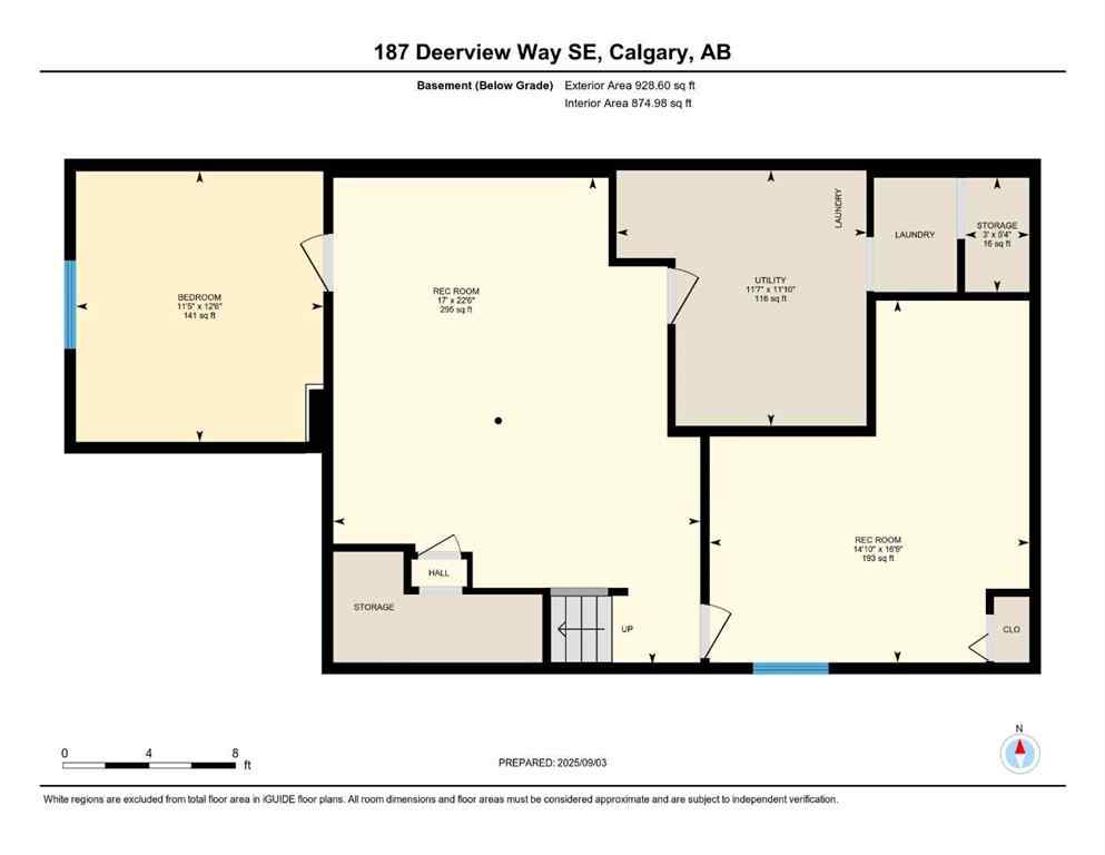 MLS® A2254653 - 187 Deerview Way SE in Deer Ridge Calgary, Residential