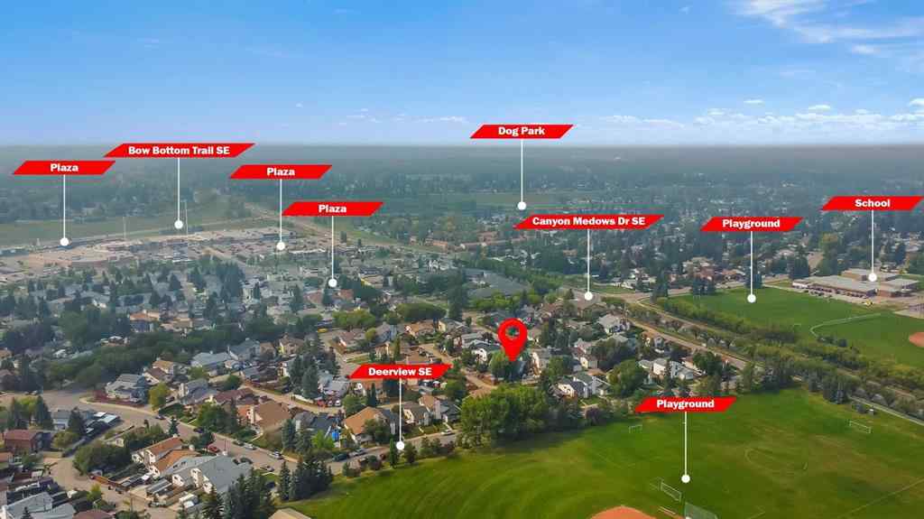 MLS® A2254653 - 187 Deerview Way SE in Deer Ridge Calgary, Residential