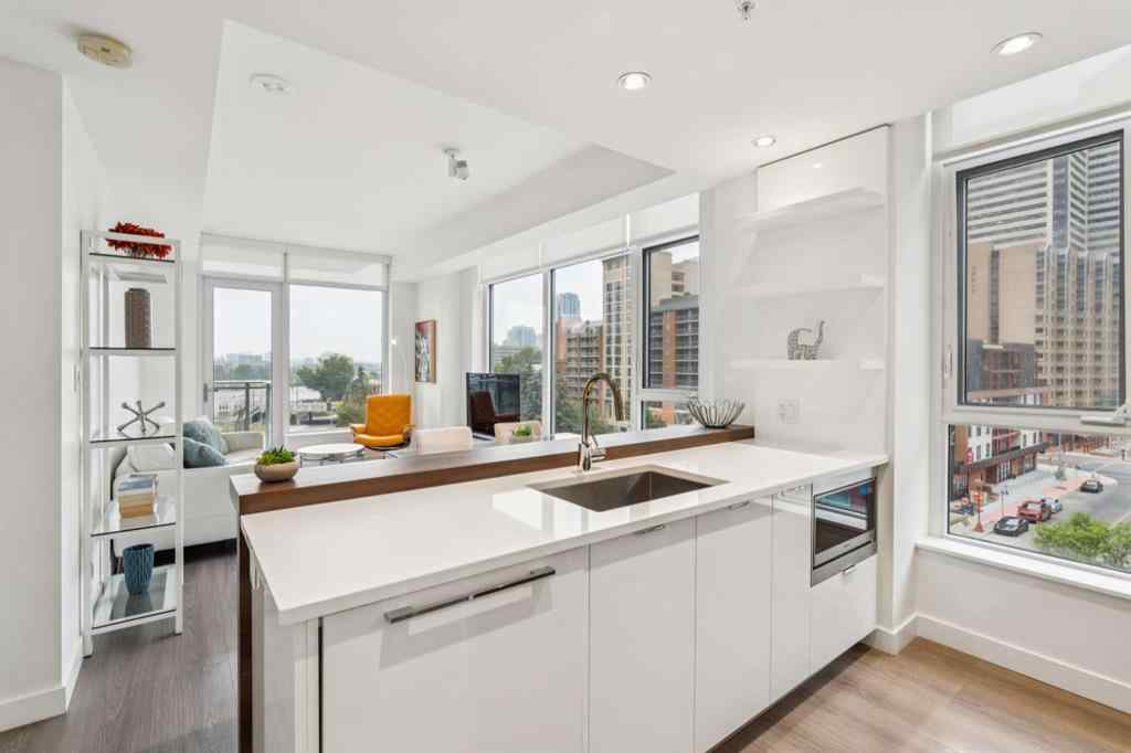 MLS® A2254689 - Unit #607 118 Waterfront Court SW in Chinatown Calgary, Residential