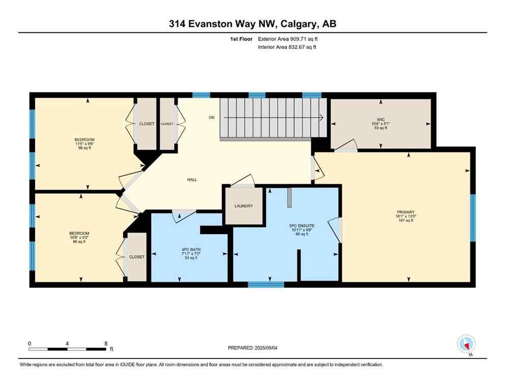 MLS® A2254698 - 314 Evanston Way NW in Evanston Calgary, Residential