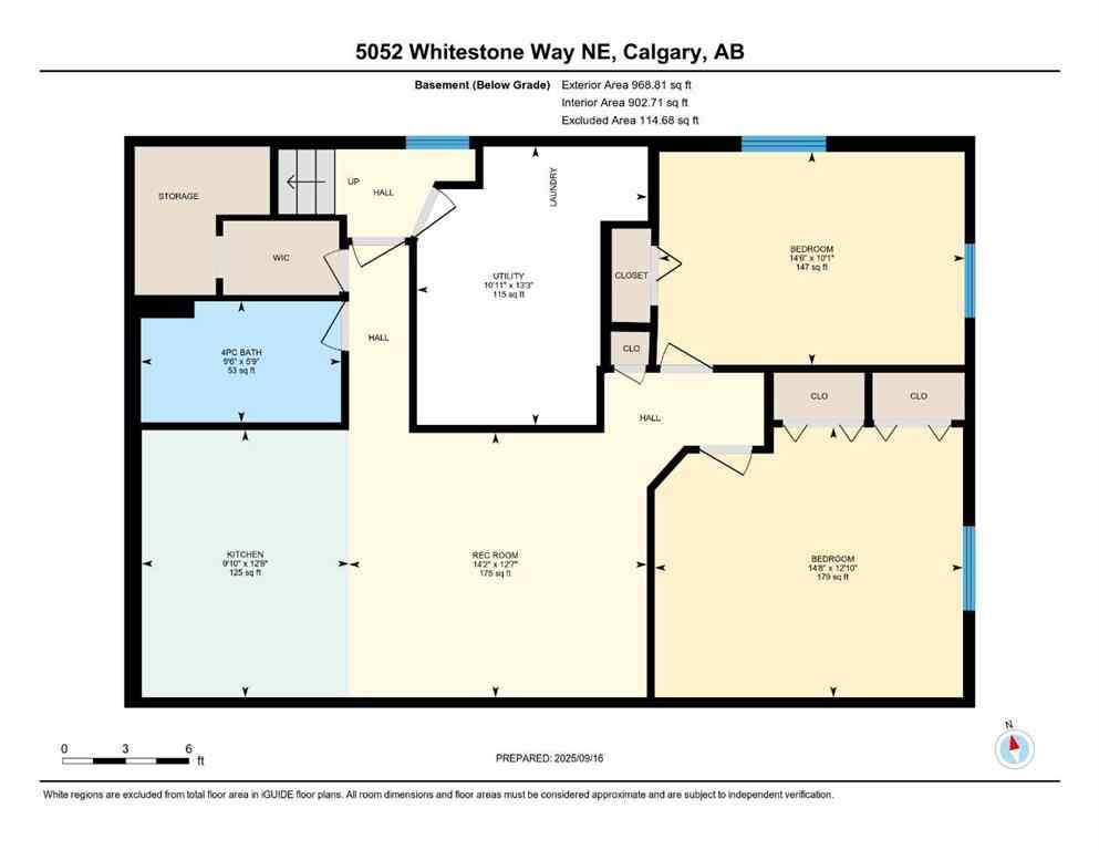 MLS® A2254706 - 5052 Whitestone Way NE in Whitehorn Calgary, Residential