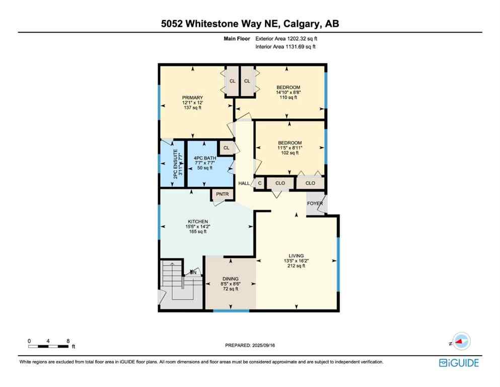 MLS® A2254706 - 5052 Whitestone Way NE in Whitehorn Calgary, Residential