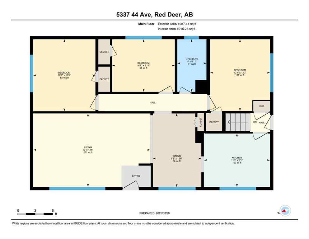 MLS® A2254711 - 5337 44 Avenue  in Woodlea Red Deer, Residential