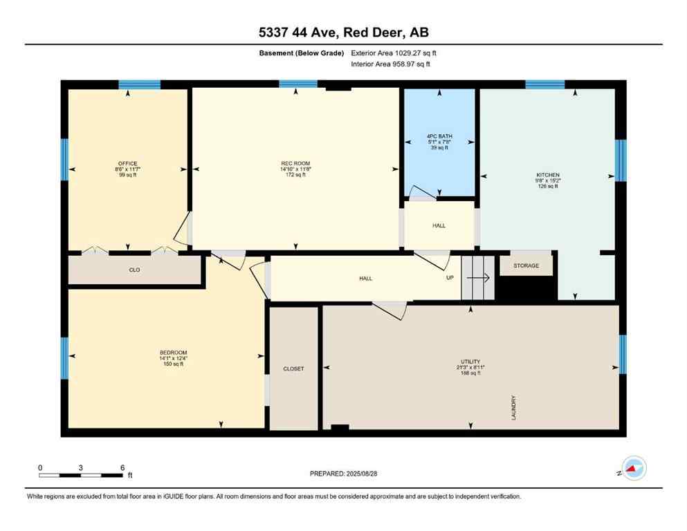 MLS® A2254711 - 5337 44 Avenue  in Woodlea Red Deer, Residential