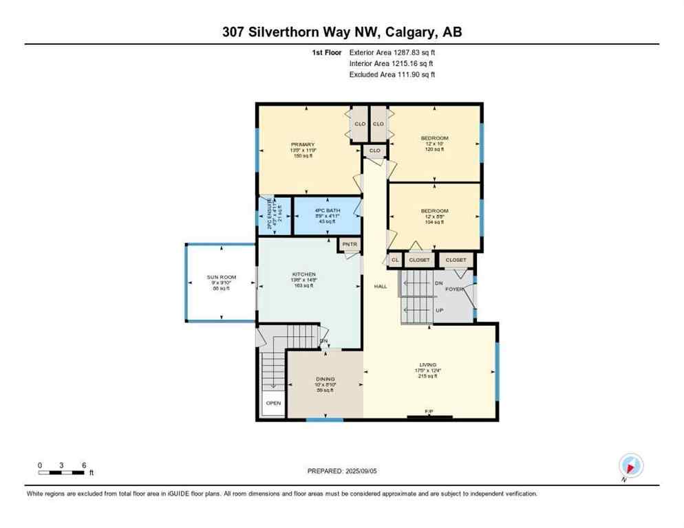 MLS® A2254724 - 307 Silverthorn Way NW in Silver Springs Calgary, Residential