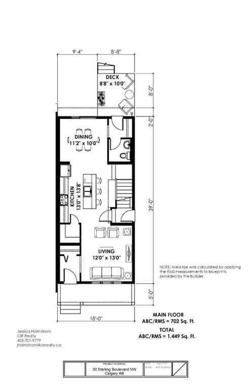 MLS® A2254725 - 30 Starling Boulevard NW in Moraine Calgary, Residential