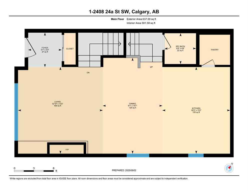 MLS® A2254737 - Unit #1 2408 24A Street SW in Richmond Calgary, Residential