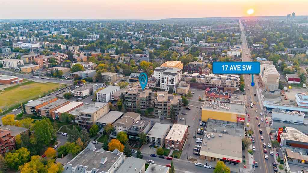 MLS® A2254753 - Unit #303 1828 14 Street SW in Lower Mount Royal Calgary, Residential