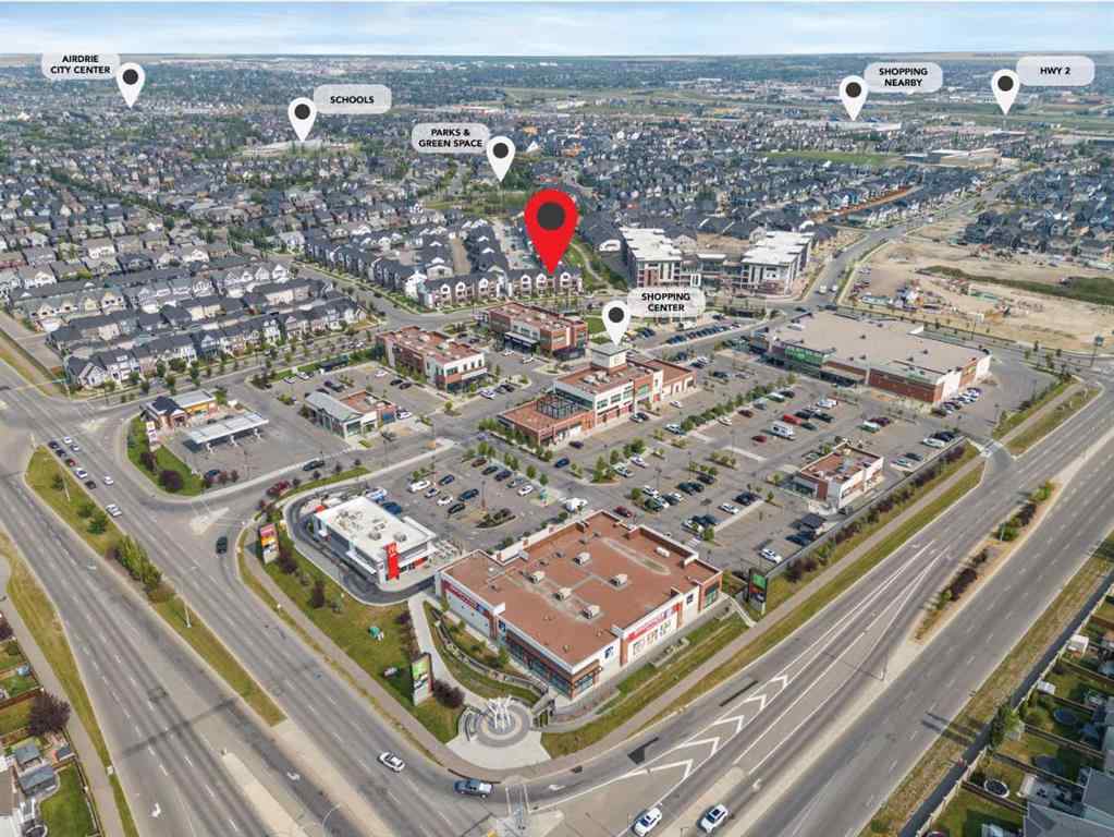 MLS® A2254811 - Unit #1205 201 Cooperswood Green S in Coopers Crossing Airdrie, Residential