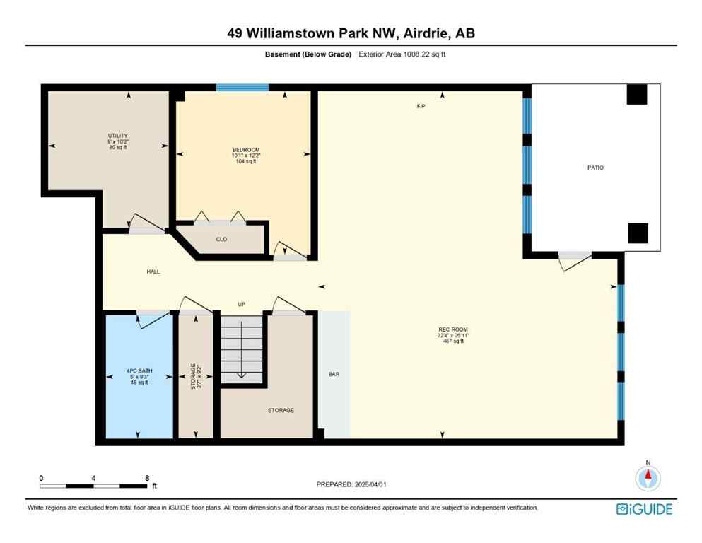 MLS® A2254825 - 49 Williamstown Park NW in Williamstown Airdrie, Residential