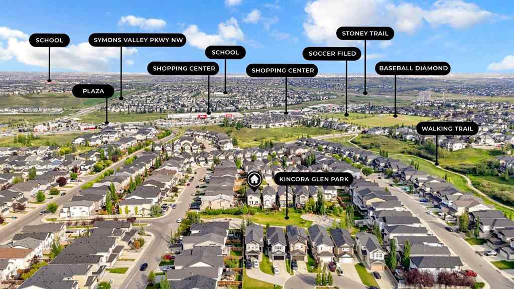 MLS® A2254871 - 126 Kincora Glen Mews NW in Kincora Calgary, Residential