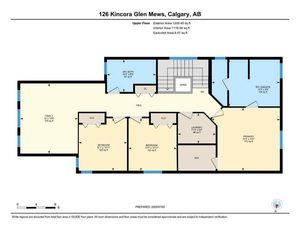 MLS® A2254871 - 126 Kincora Glen Mews NW in Kincora Calgary, Residential