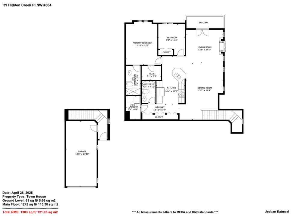 MLS® A2254887 - Unit #304 39 Hidden Creek Place  in Hidden Valley Calgary, Residential