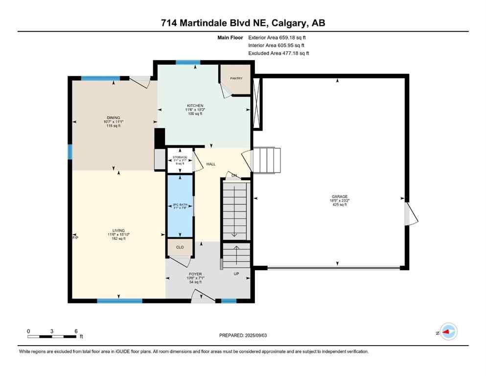 MLS® A2254891 - 714 Martindale Boulevard NE in Martindale Calgary, Residential