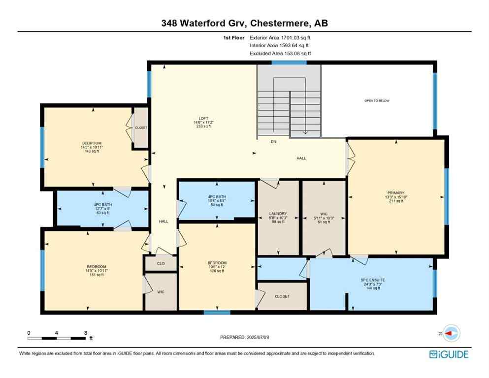 MLS® A2254945 - 348 Waterford Grove  in NONE Chestermere, Residential