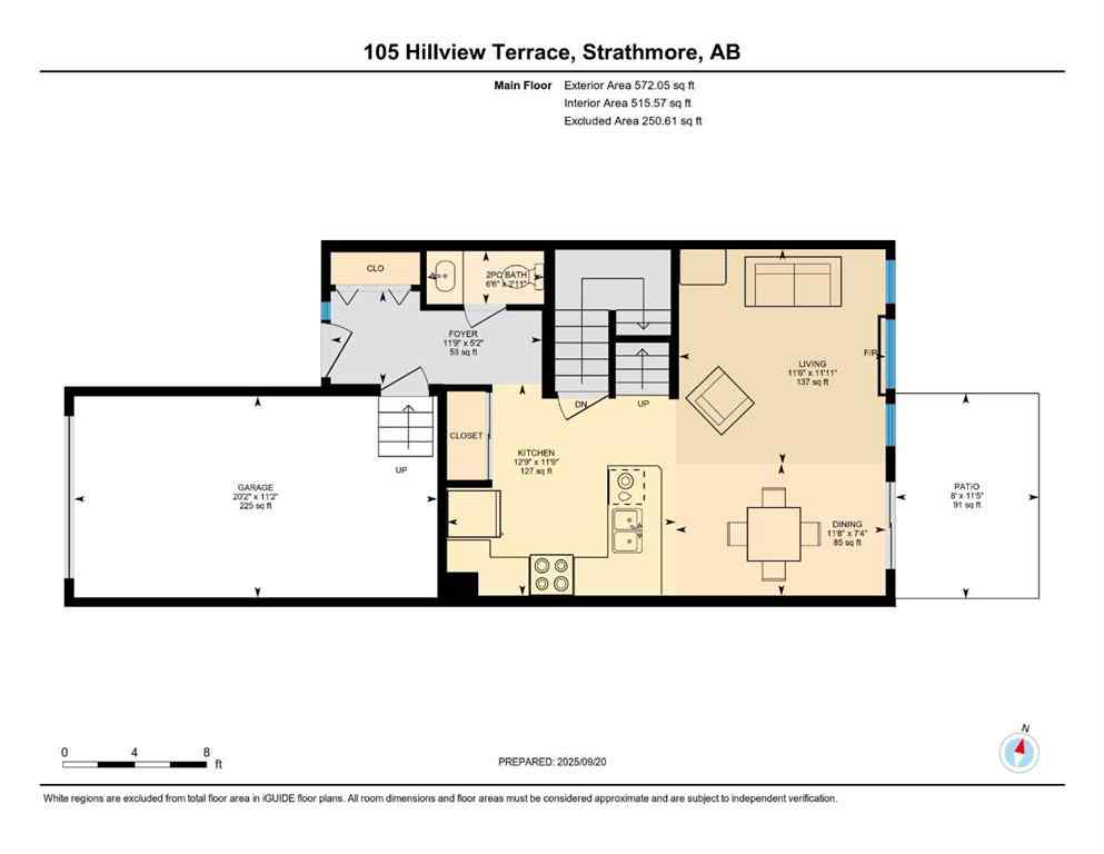 MLS® A2254949 - 105 Hillview Terrace  in Hillview Estates Strathmore, Residential