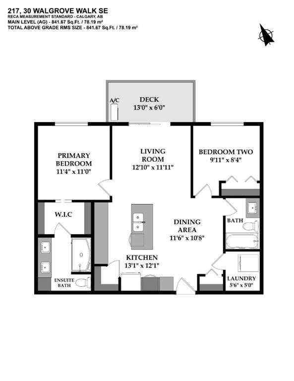 MLS® A2254967 - Unit #217 30 Walgrove Walk SE in Walden Calgary, Residential