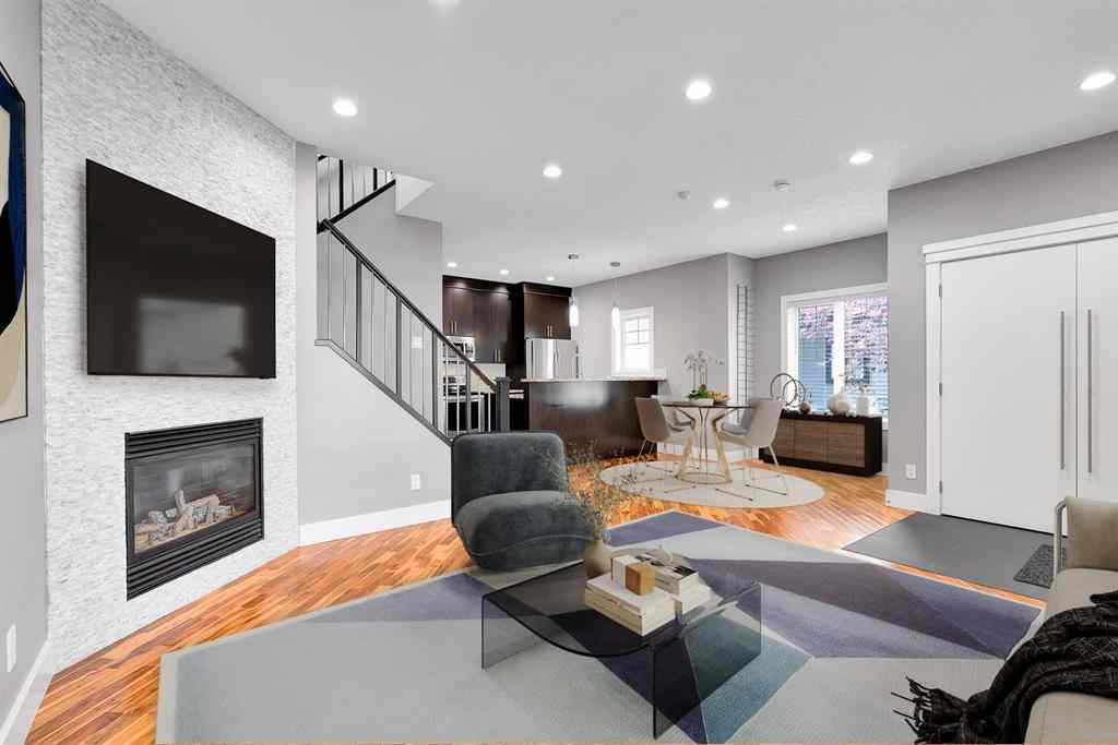 MLS® A2255028 - Unit #1 311 15 Avenue NE in Crescent Heights Calgary, Residential