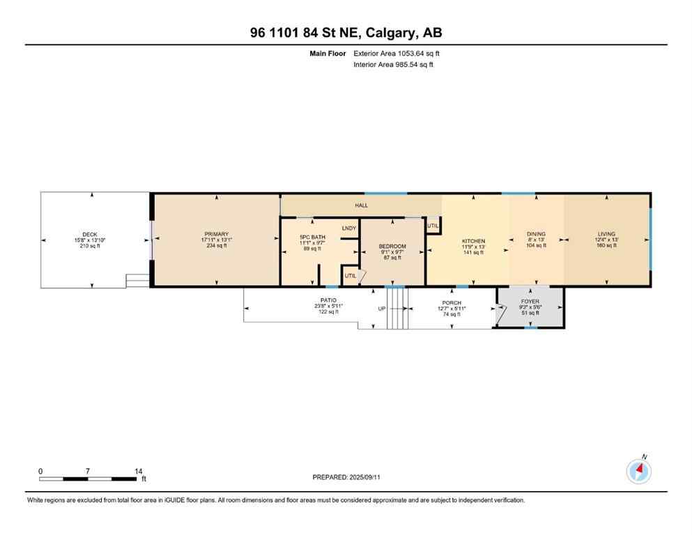 MLS® A2255045 - Unit #96 1101 84 Street NE in Abbeydale Calgary, Mobile