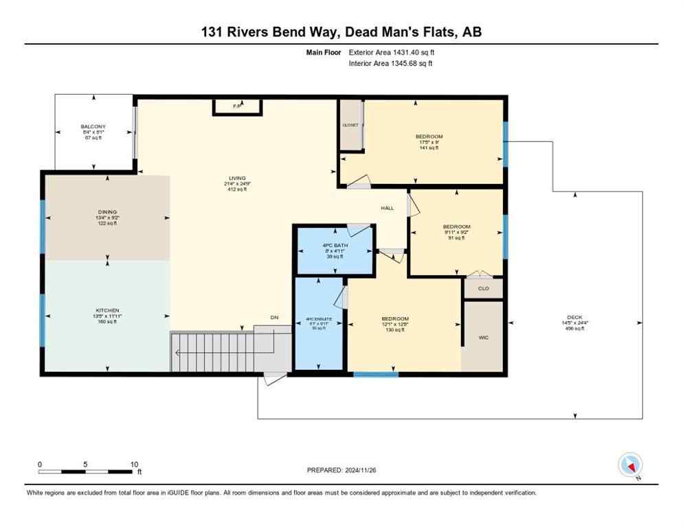 MLS® A2255075 - 131 Rivers Bend Way  in NONE Dead Man's Flats, Residential