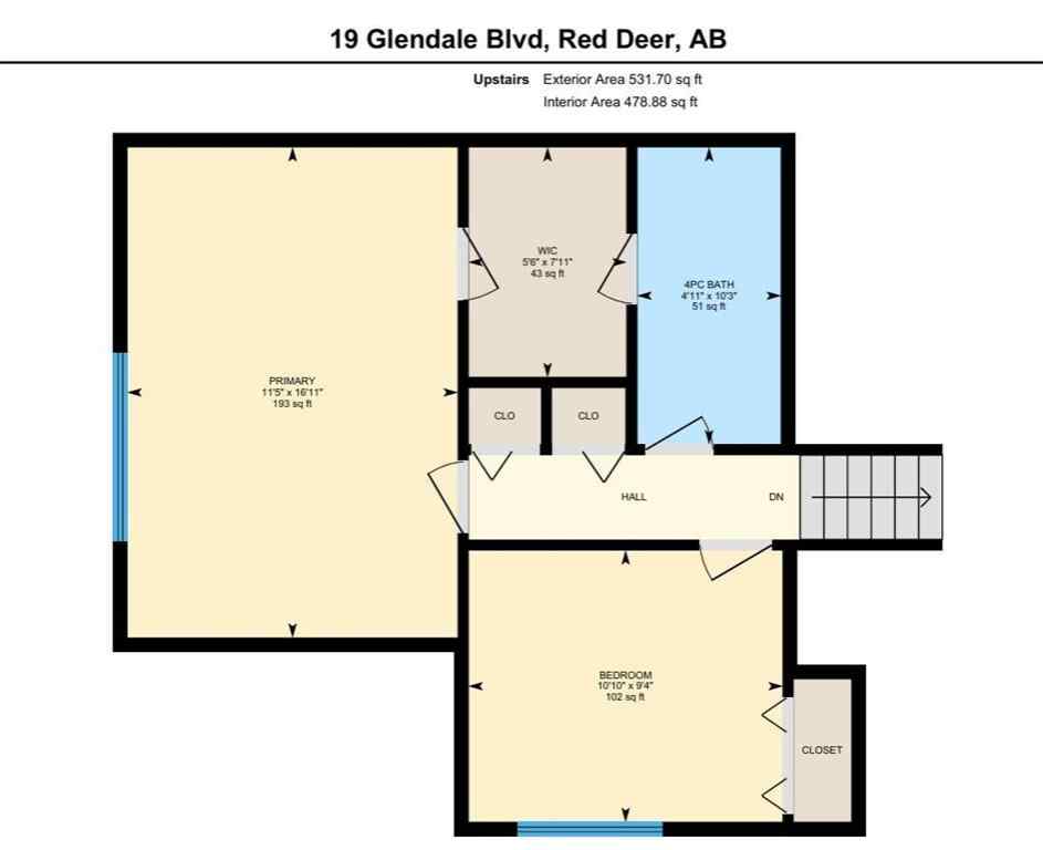 MLS® A2255147 - 19 Glendale Boulevard  in Glendale Red Deer, Residential