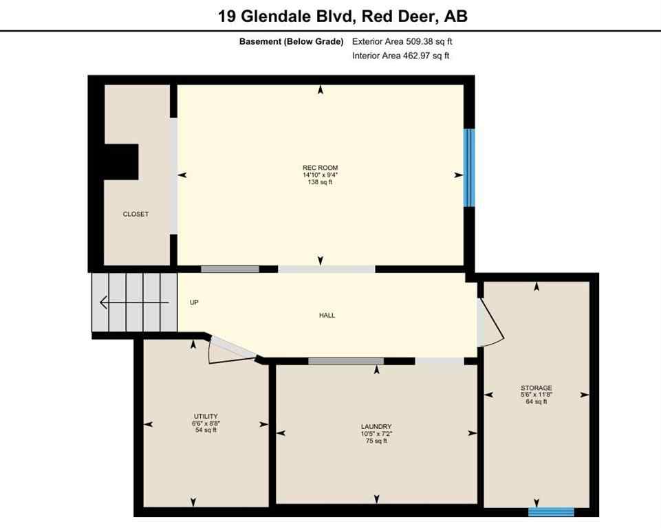 MLS® A2255147 - 19 Glendale Boulevard  in Glendale Red Deer, Residential