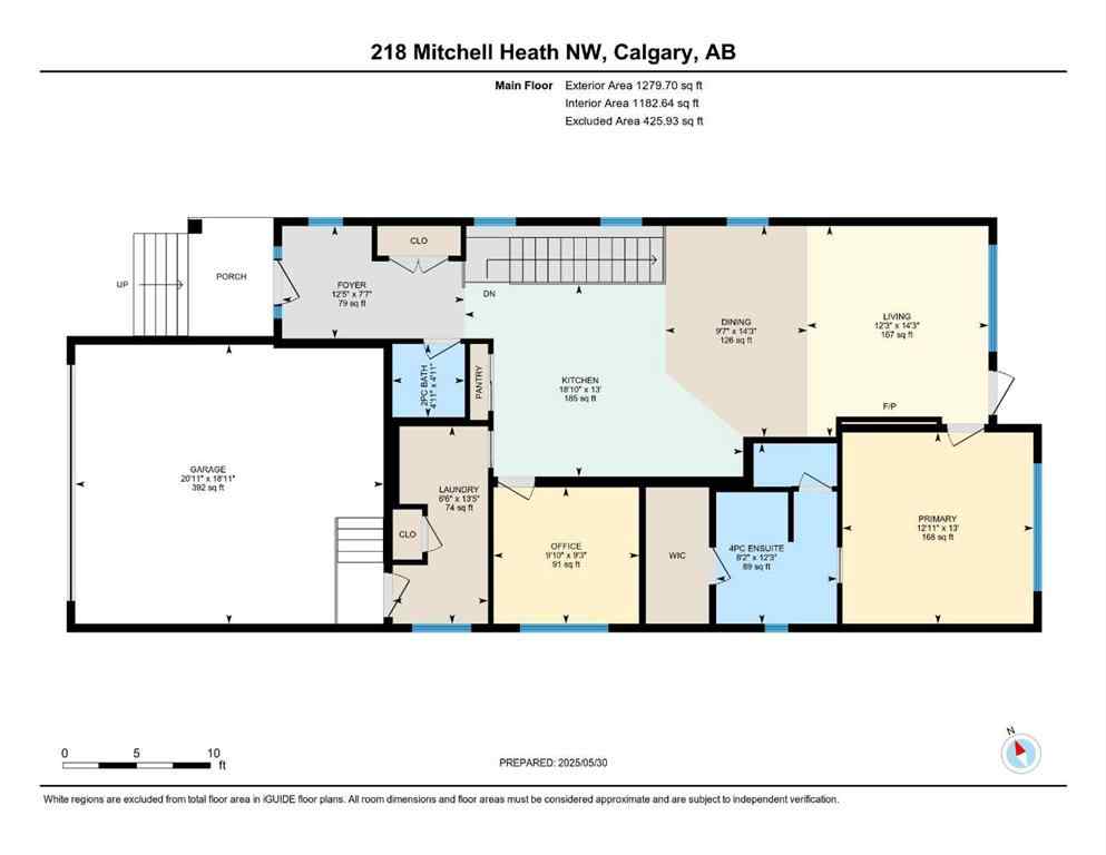 MLS® A2255166 - 218 Mitchell Heath NW in Glacier Ridge Calgary, Residential