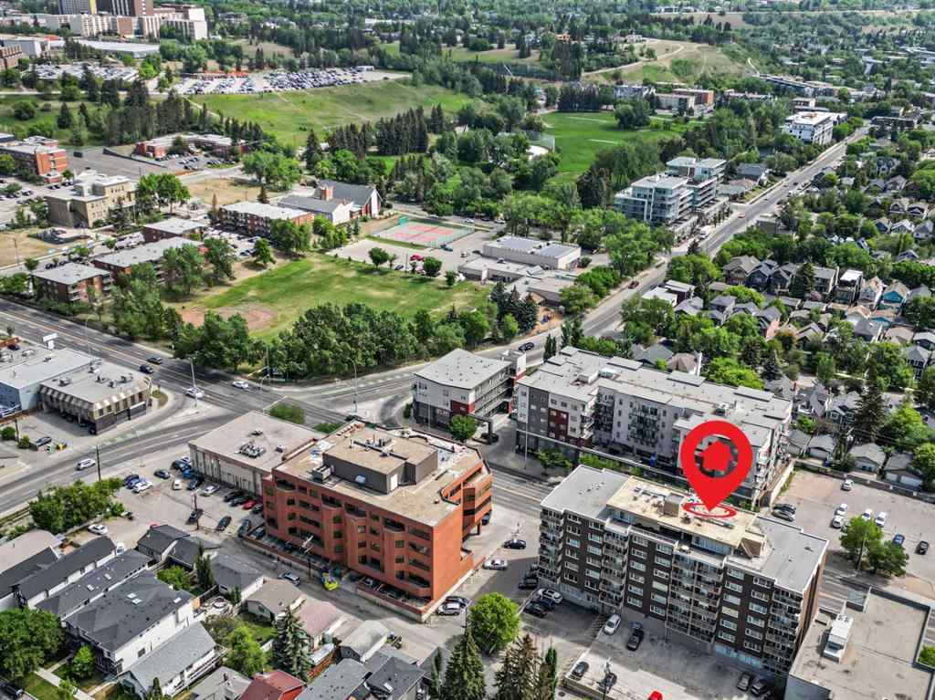 MLS® A2255173 - Unit #501 429 14 Street NW in Hillhurst Calgary, Residential