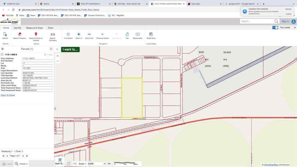 MLS® A2255189 - 1110 1 Avenue E in NONE Bow Island, Land