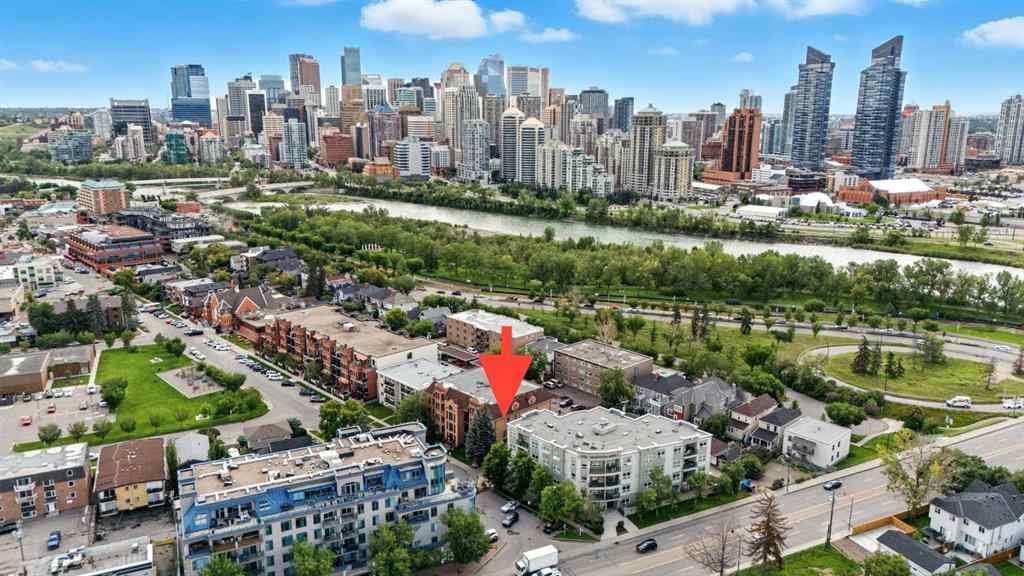 MLS® A2255205 - Unit #204 1407 Kensington Close NW in Hillhurst Calgary, Residential