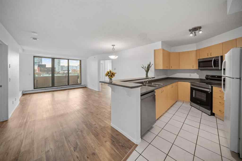 MLS® A2255218 - Unit #407 1121 6 Avenue SW in Downtown West End Calgary, Residential