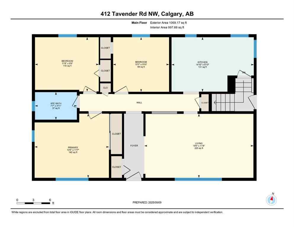 MLS® A2255261 - 412 Tavender Road NW in Thorncliffe Calgary, Residential