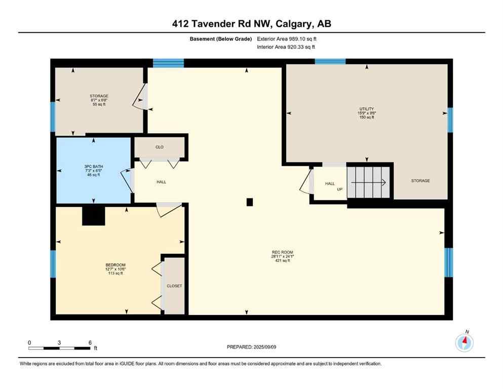 MLS® A2255261 - 412 Tavender Road NW in Thorncliffe Calgary, Residential