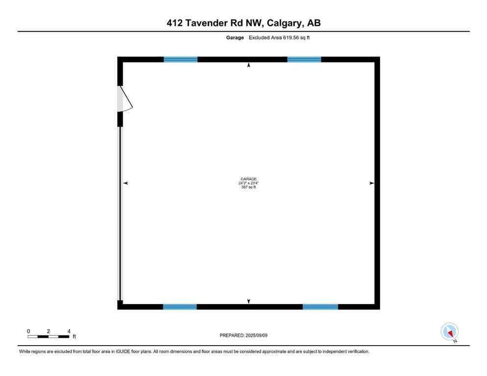 MLS® A2255261 - 412 Tavender Road NW in Thorncliffe Calgary, Residential