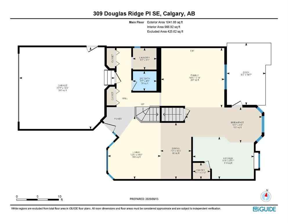 MLS® A2255268 - 309 Douglas Ridge Place SE in Douglasdale/Glen Calgary, Residential