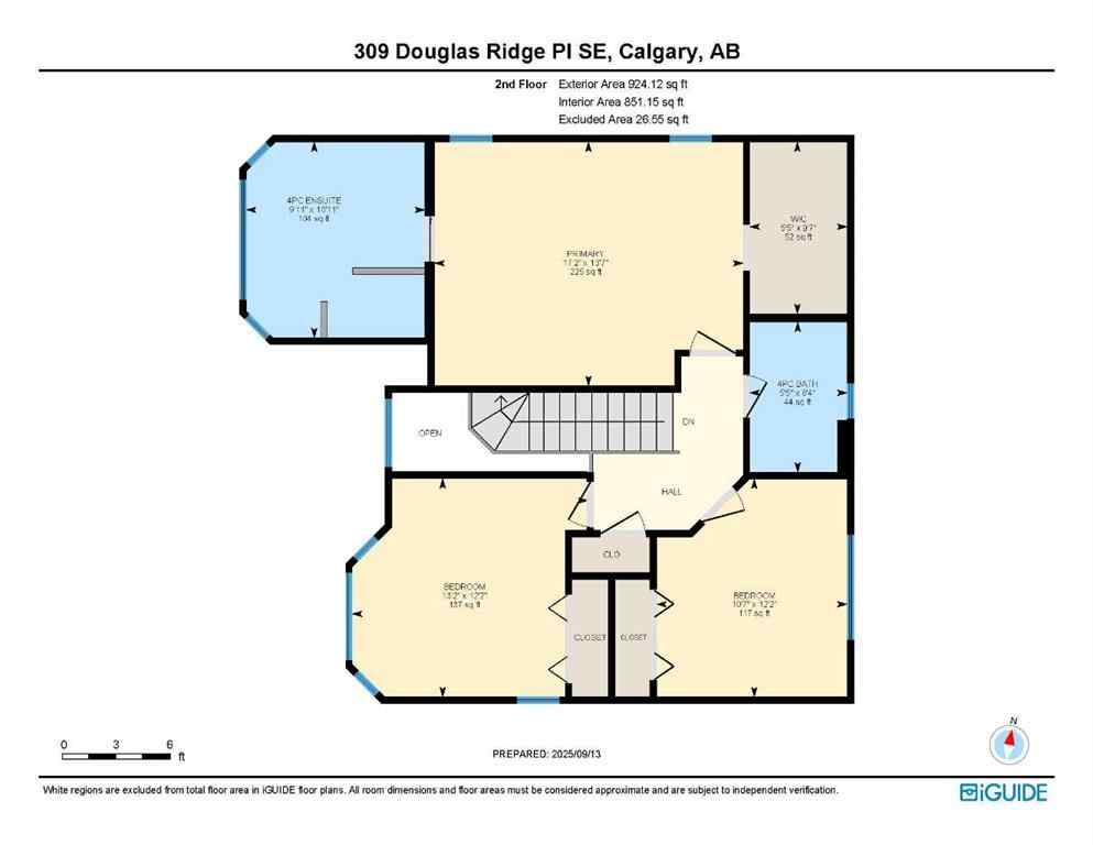MLS® A2255268 - 309 Douglas Ridge Place SE in Douglasdale/Glen Calgary, Residential