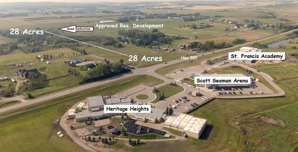 MLS® A2255282 - 28 Acres Highway 552 East   in NONE Rural Foothills County, Land