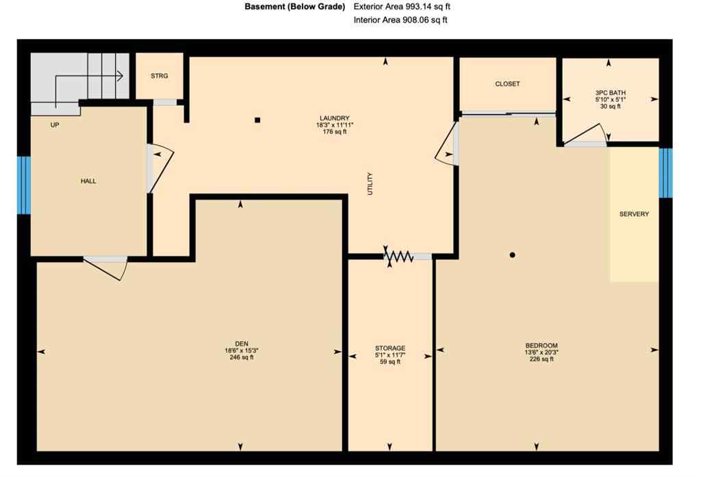 MLS® A2255289 - 5127 Marian Road NE in Marlborough Calgary, Residential