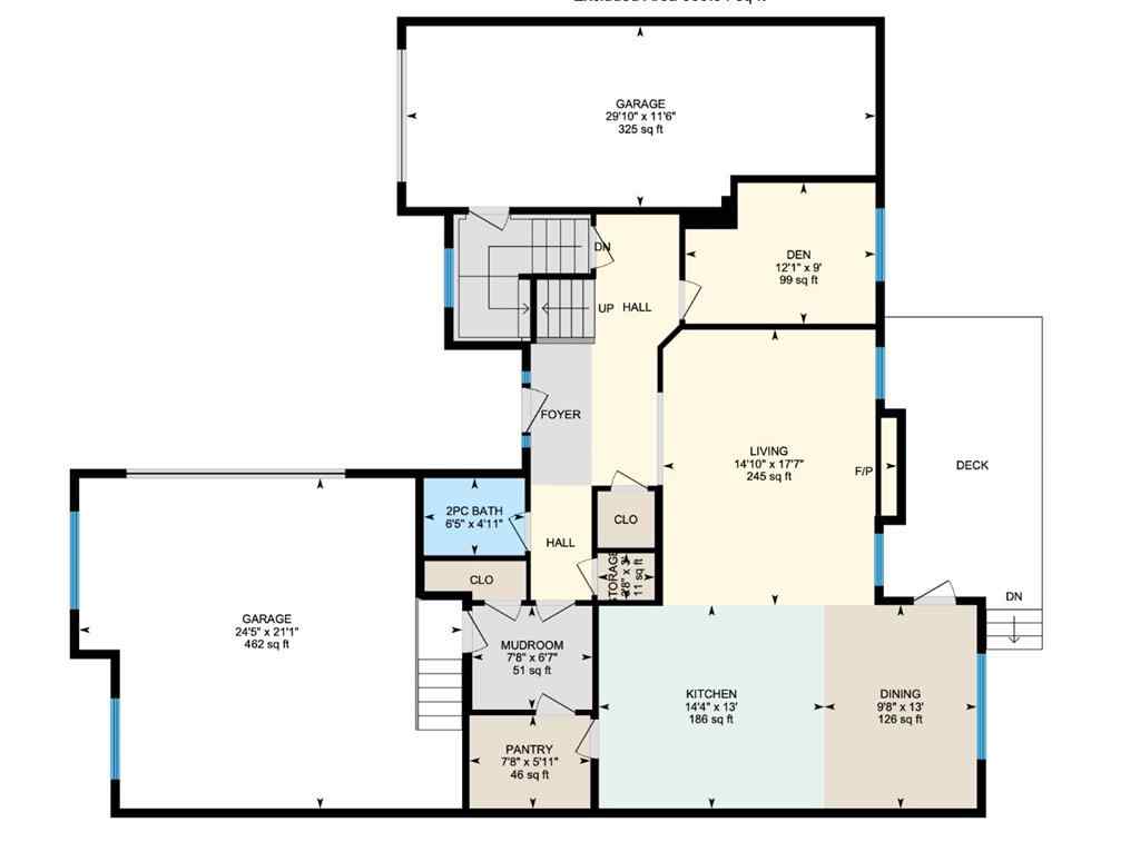 MLS® A2255312 - 714 Canoe Avenue SW in Canals Airdrie, Residential