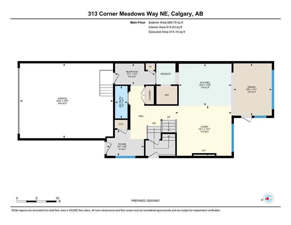 MLS® A2255349 - 313 Corner Meadows Way NE in Cornerstone Calgary, Residential