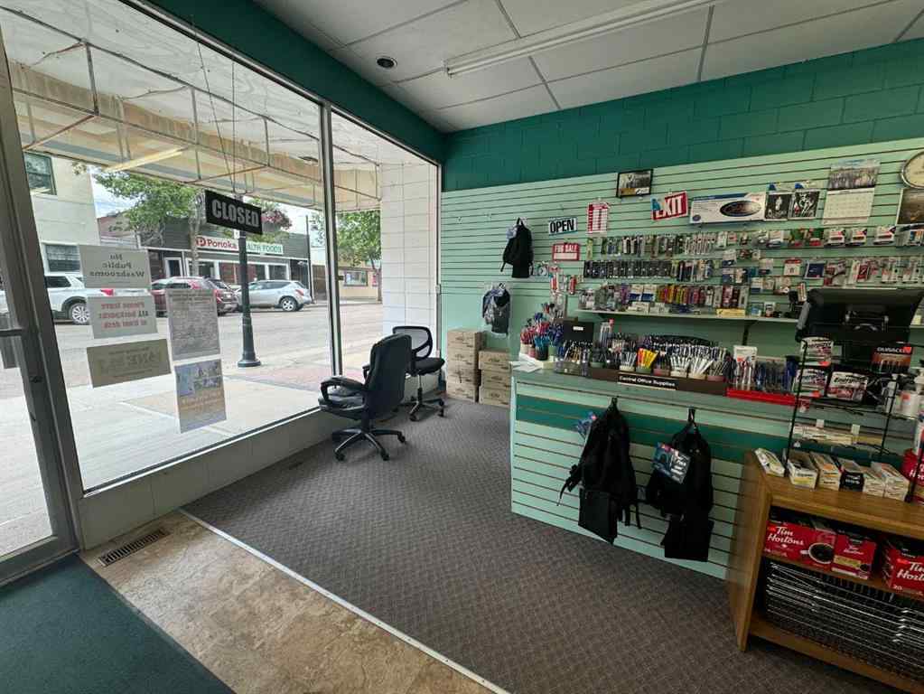 MLS® A2255355 - 5026 50 Avenue  in Central Ponoka Ponoka, Commercial
