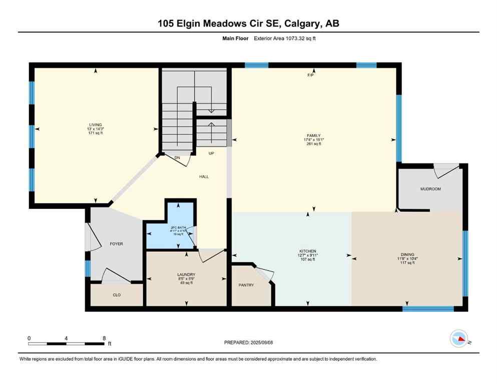 MLS® A2255378 - 105 Elgin Meadows Circle SE in McKenzie Towne Calgary, Residential