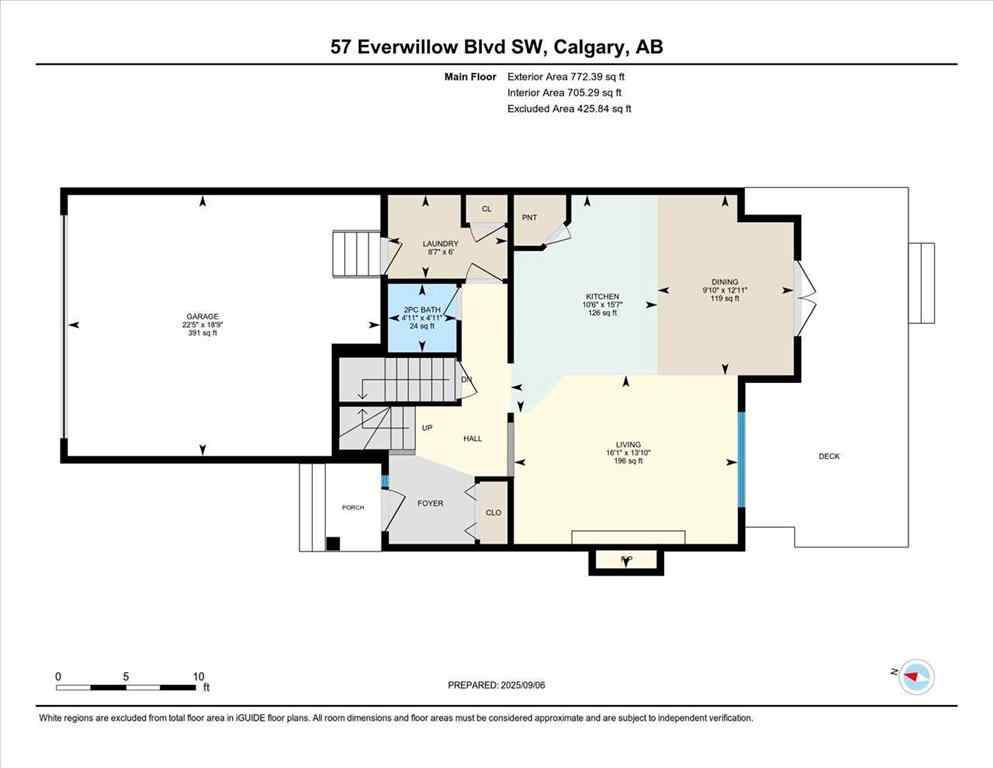 MLS® A2255389 - 57 Everwillow Boulevard SW in Evergreen Calgary, Residential